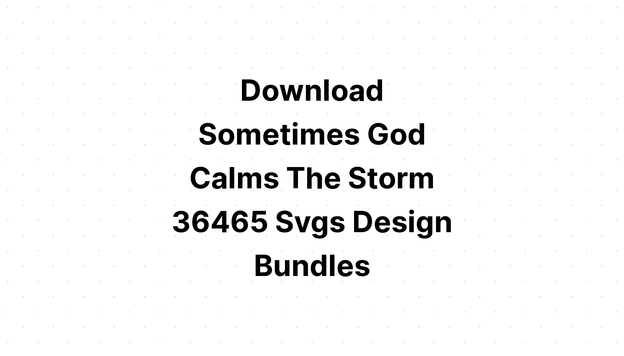 Download Child Of God SVG File